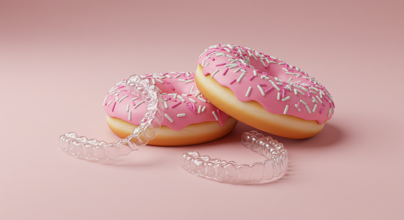 Eating with Invisalign